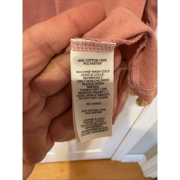 Vineyard Vines Pink Whale Tee, Medium - Picture 6 of 6